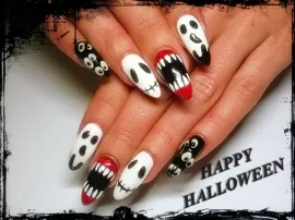 ¡Aterradoramente Divertido! 12 Diseños de Nail Art para Halloween